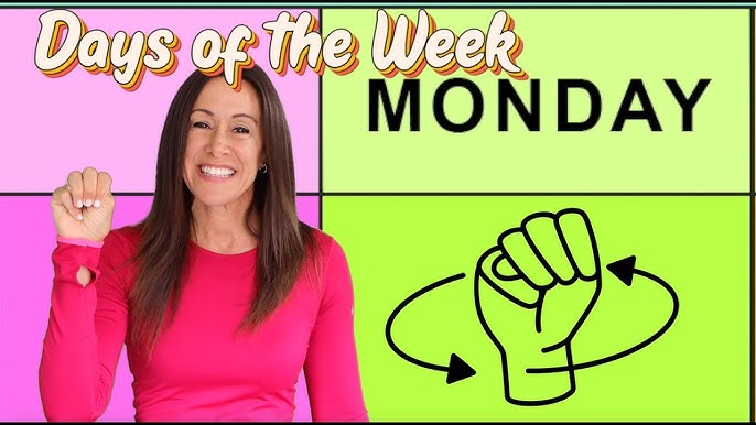 Days of the Week - Learn the Days in American Sign Language - YouTube days-of-the-week-learn-the-days-in-american-sign-language-youtube