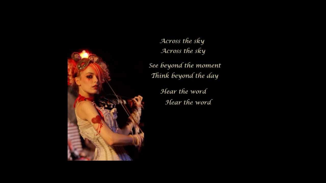 emilie autumn opheliac lyrics