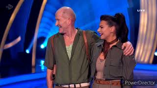 Eddie the Eagle and Vicky Ogden skating in Dancing On Ice (Dance Week) (4/2/24)
