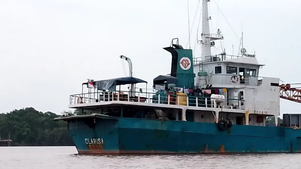 Jalur sungai dari Terusan Hantipan ke Sampit