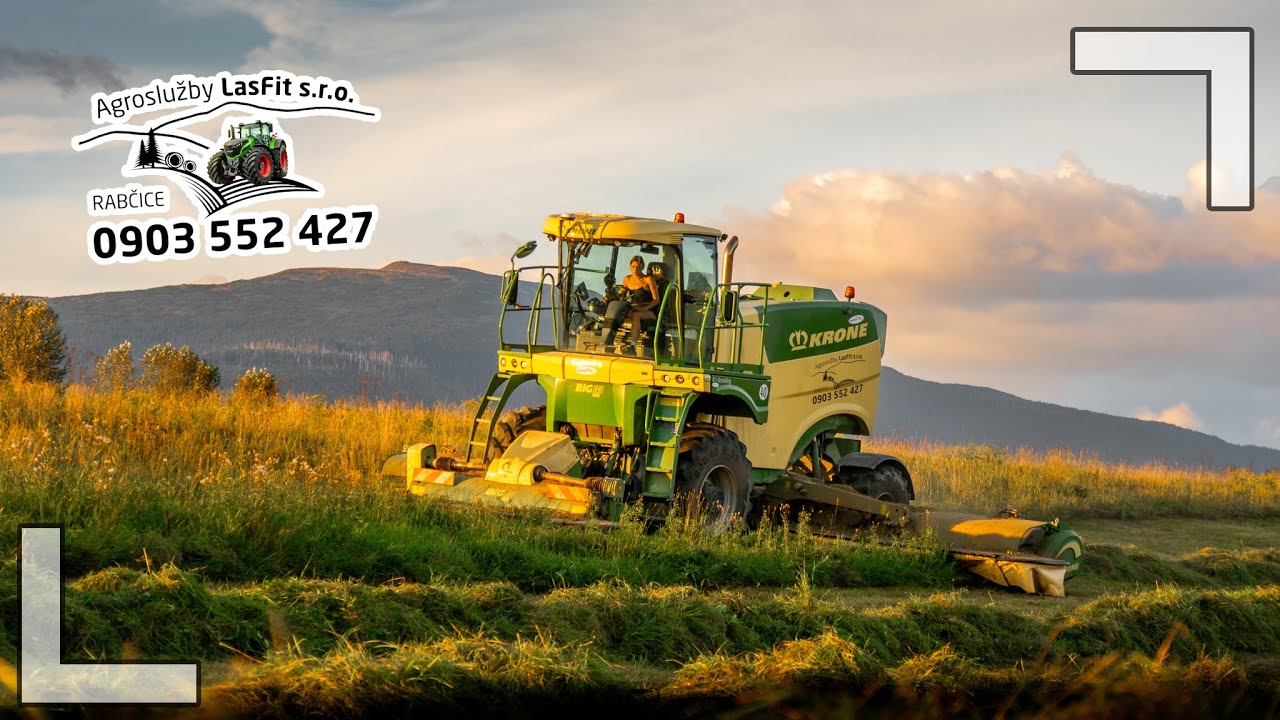 KRONE BIG M450 - JEDINÁ na Slovensku | Agroslužby LasFit s.r.o.