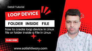 How to Create folder inside file | loop device concept in Linux