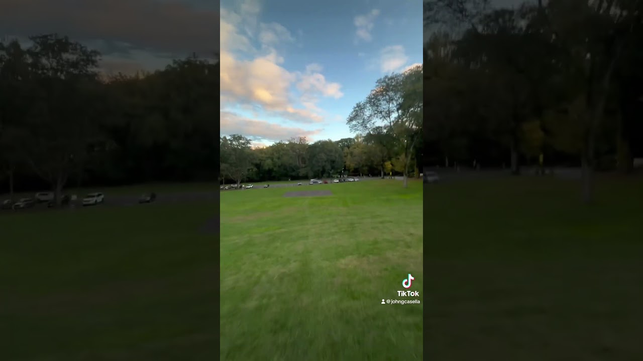 Longboard Bombing A Huge Grass Hill 