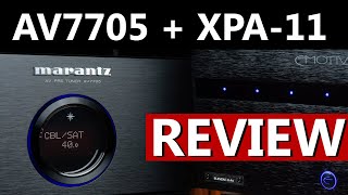 Marantz AV7705 and Emotiva XPA-11 Review