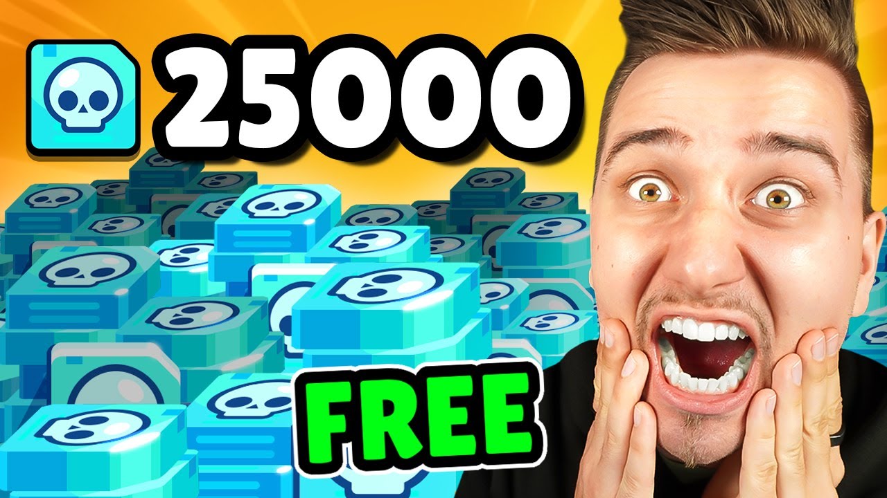 Jak získat ZDARMA 25000 KREDITŮ? | Brawl Stars