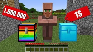 СУНДУК ЗА 1$ ПРОТИВ СУНДУК ЗА 1000000$ В МАЙНКРАФТ НУБИК ИГРАЕТ В MINECRAFT 100% ТРОЛЛИНГ ЛОВУШКА