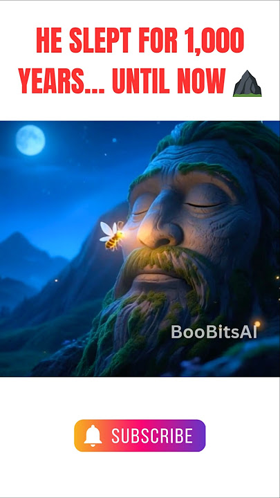 When a Firefly Wokes a Mountain 🏔️ 🕊️ #shorts #ai #youtubeshorts #aivideo