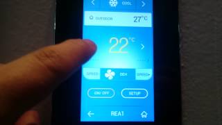 ISE 2015: HDL buspro color touch screen switch