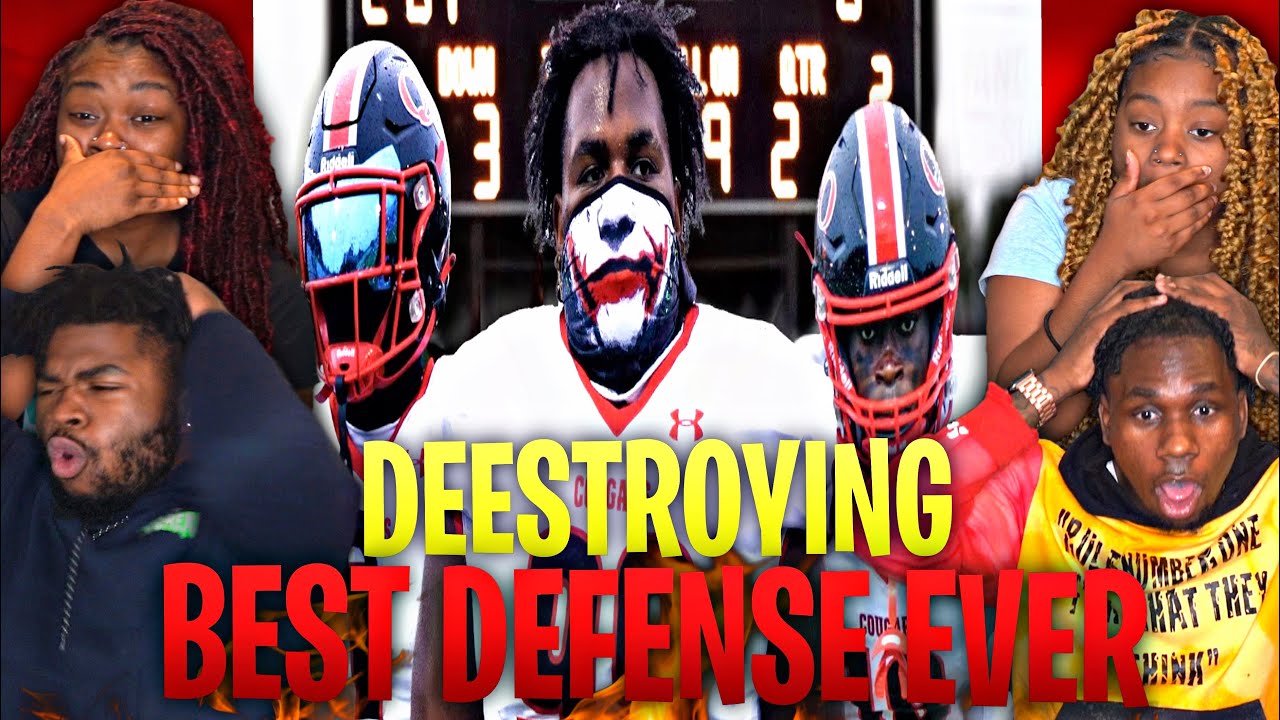THIS FOOTBALL TEAM HAS NEVER BEEN SCORED ON! (BEST DEFENSE EVER) | Deestroying | REACTION