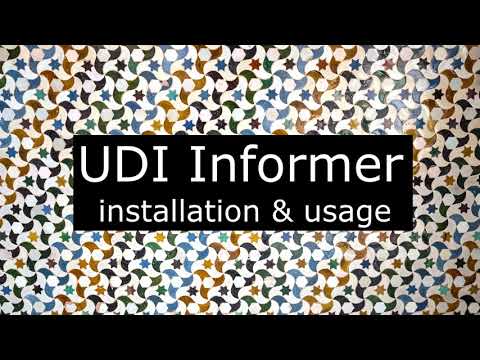 UDI Informer installation & usage