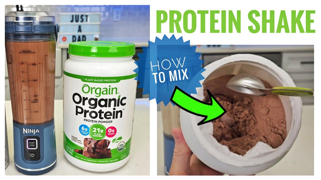 Orgain Organic Protein Powder Review. Great for Shakes and Smoothies