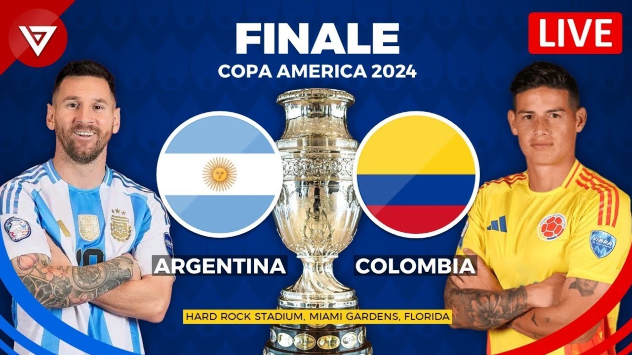 LIVE Copa America Final 2024 ARGENTINA Vs COLOMBIA Final live-copa-america-final-2024-argentina-vs-colombia-final