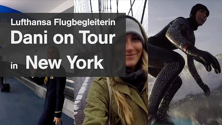 Flugbegleiterin Dani on Tour in New York