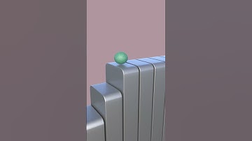 Oddly Satisfying Bouncing Ball Animation.