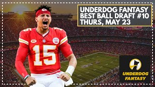 Underdog Fantasy NFL Best Ball Draft #10