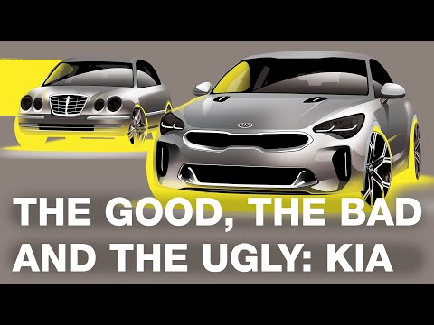 Car design review: the TERRIBLE Kia Opirus versus 2020 Kia Stinger GT | Niels van Roij Design