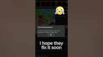 Roblox Is Down...  😭 ( It is fixed now)