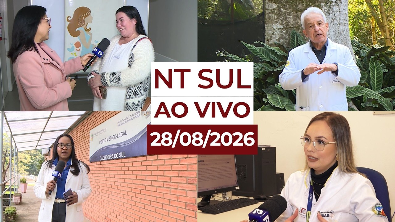 Nt Sul ao Vivo 28-08-2026 | Tv Novo Tempo