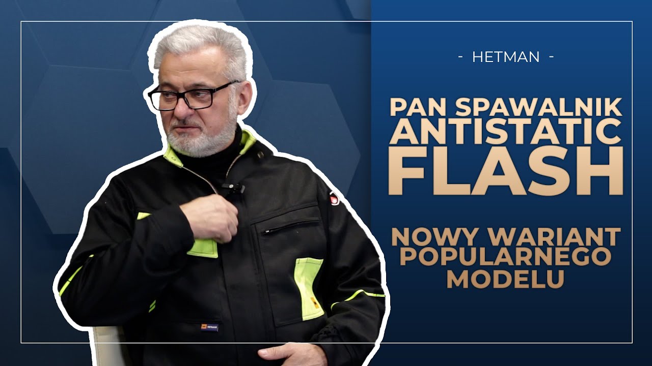 Nowy wariant popularnego modelu - Pamn Spawalnik Antistatic Flash od marki HETMAN