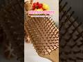 Flat wooden hair brush from @Meesho under budget 🌷 #trending #viral #youtubeshorts #shorts
