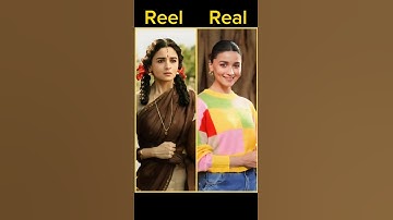 RRR Reel Vs Real Cast #rrr #reel #real #cast #ram #ntr #aliabhatt #ajaydevgan #ramcharan #shorts