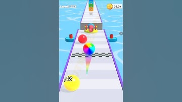 2048 | Number Ball Race & Merge 3D gameplay #ballgamezone #numberball3d #viralshorts #viralshort