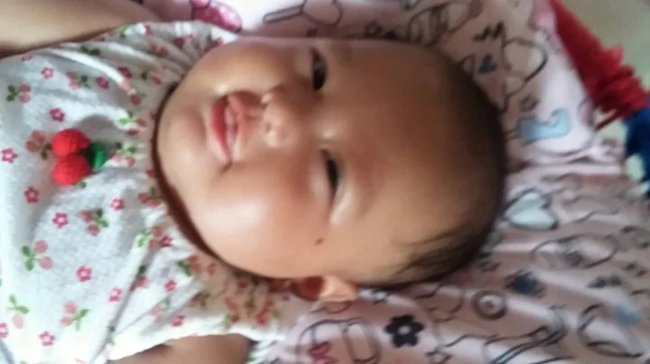 Trying to wake up my sweetheart with her 3 hours s...