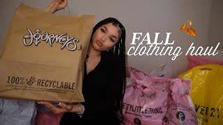 HUGE FALL CLOTHING HAUL || fall essentials + staples