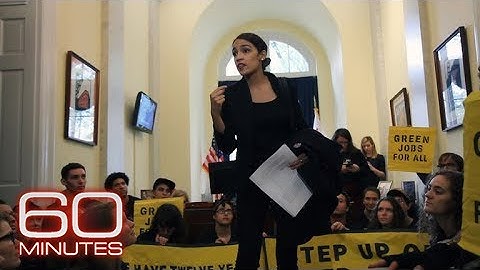 Alexandria Ocasio-Cortez says "no question" Trump is a racist in "60 Minutes" interview