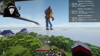 ROIER se IMAGINA a VEGETTA al ver a CRASH BANDICOOT 😂🤣 | QSMP 2