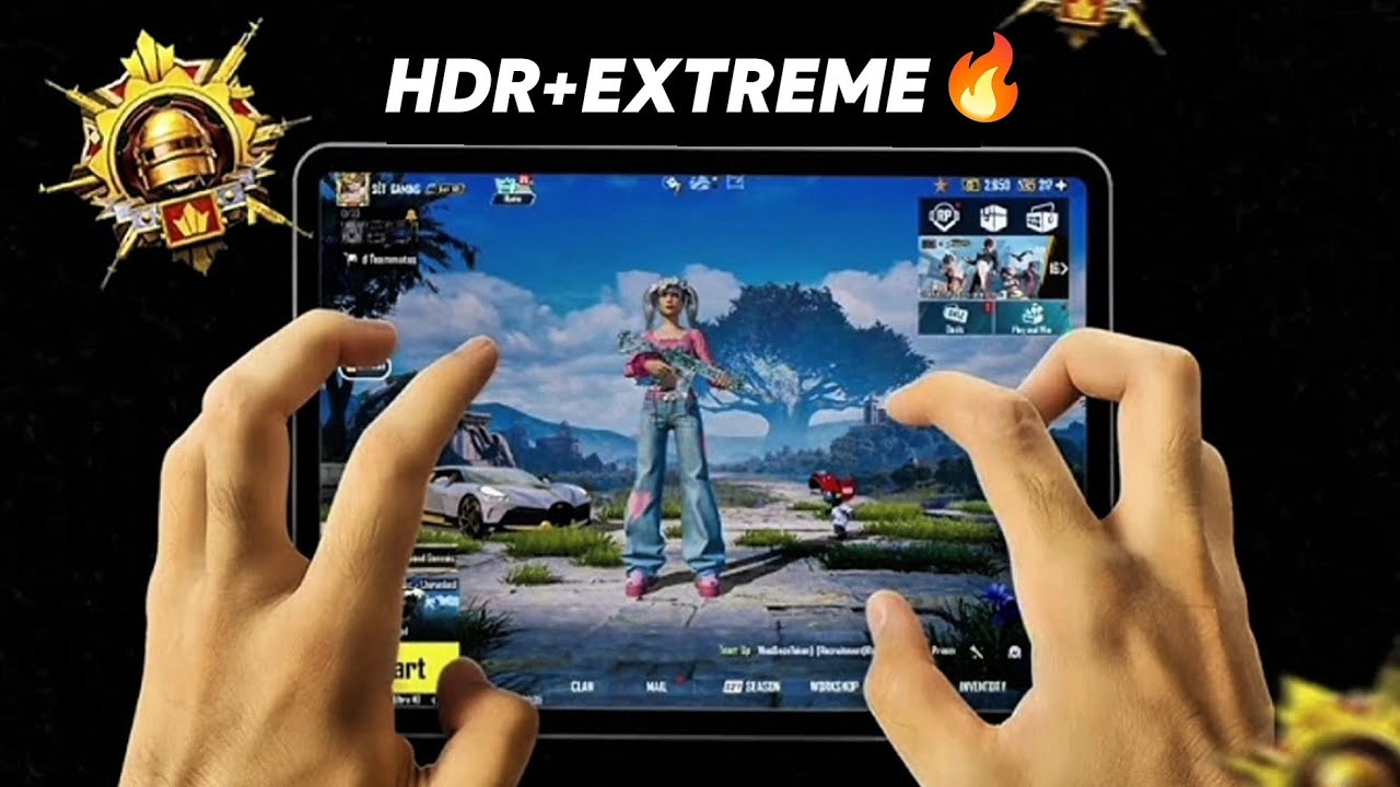 Ipad 11 A16 Bionic Chip 😍 HDR+Extreme Pubg/Bgmi Gameplay Test2026 🔥