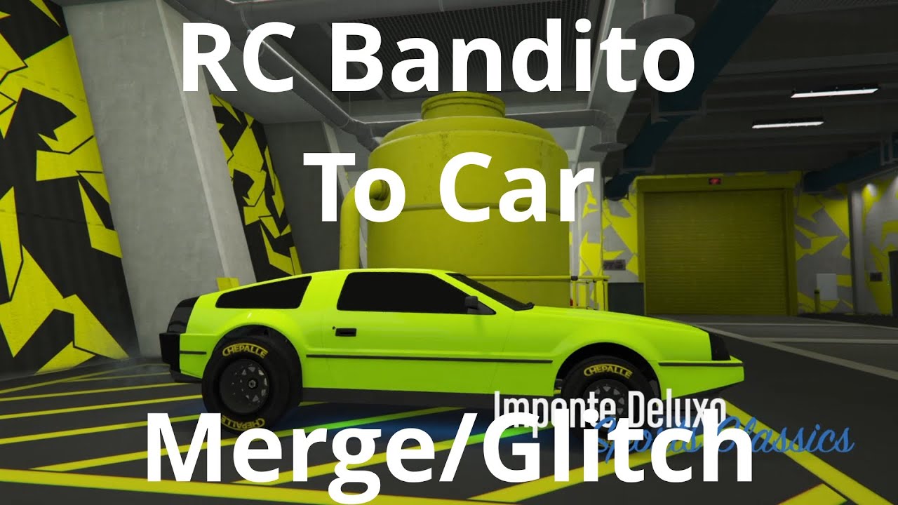 RC bandito to car Glitch/merge