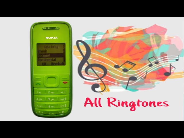Legendary old Nokia ringtones || Nokia 1200 all ringtones class=