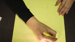 【ASMR】ざくろLatteの作業風景（髪の型紙を作る）