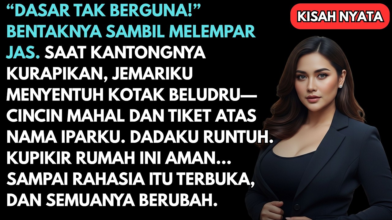 Kupikir Rumah Ini Aman—Sampai Kutemukan Cincin & Tiket Atas Namanya!
