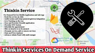 How to Make services app || Thinkin Services | On Demand Service App | Urbanclap Clone App