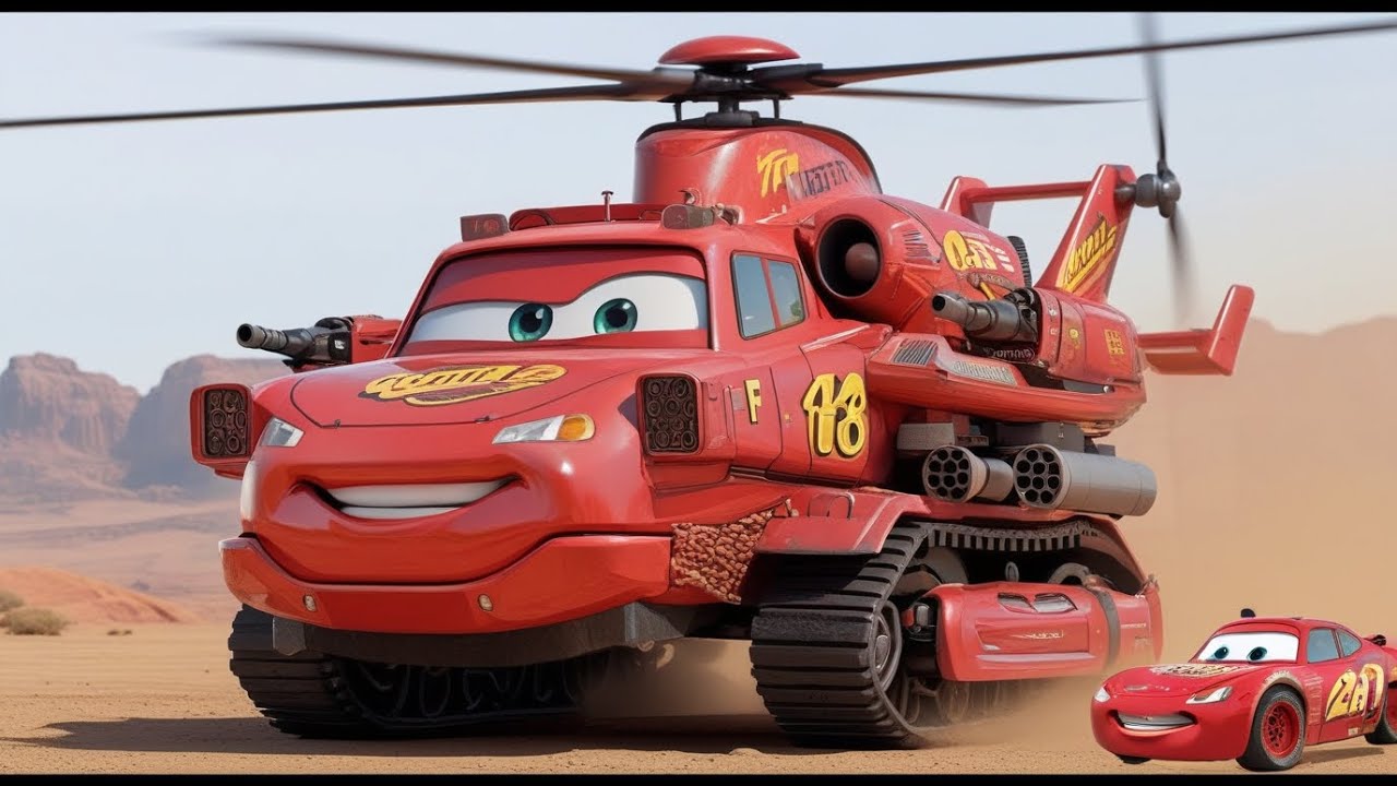 From Trash to War Machine: Helicopter McQueen’s Final Dive