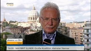 Katholische Kirche: Bernhard Wabnitz zu den Vorfällen in Limburg am 11.10.2013