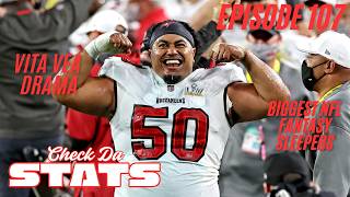 CDS Episode 107|Vita Vea Drama| Biggest NFL Fantasy Sleepers| Which NFL Team Will Be Awful|