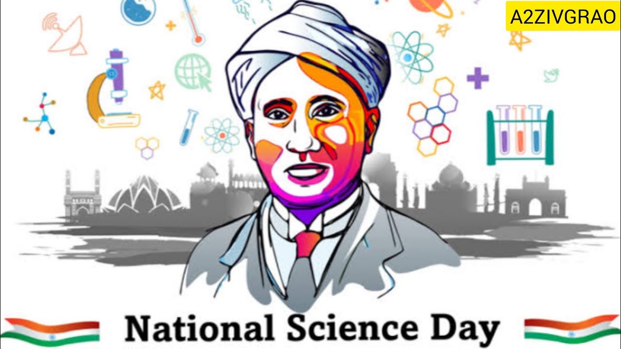 సర్ సివి రామన్ | National science day | 28 th February | Raman effect ...