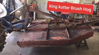 King Kutter Brush Hog Rebuild