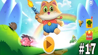 Cat's World - Jungle Adventure Game | Run And Shooting Games | RKM Gaming |  Level - 17 screenshot 5