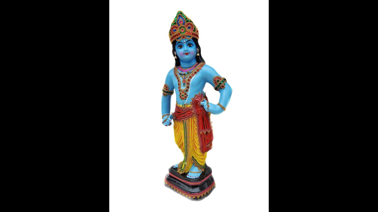 Buy Guruvayur Krishna idol for Home 86cm Made in Fibre YouTube