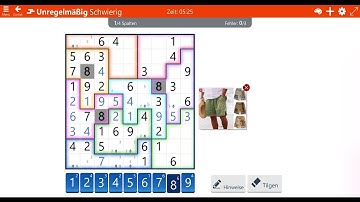 Microsoft Sudoku Irregular Hard II, August 17, 2023, Daily Challenges