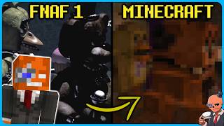 Making The Most Accurate FNAF 1 Map In Minecraft (No Mods) screenshot 2