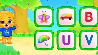 English Alphabet for kids 🐝🌼🐎🦢🐯🌼 | ABC Cartoon🐯 English Alphabet Song | ABC. A is apple a a apple screenshot 3