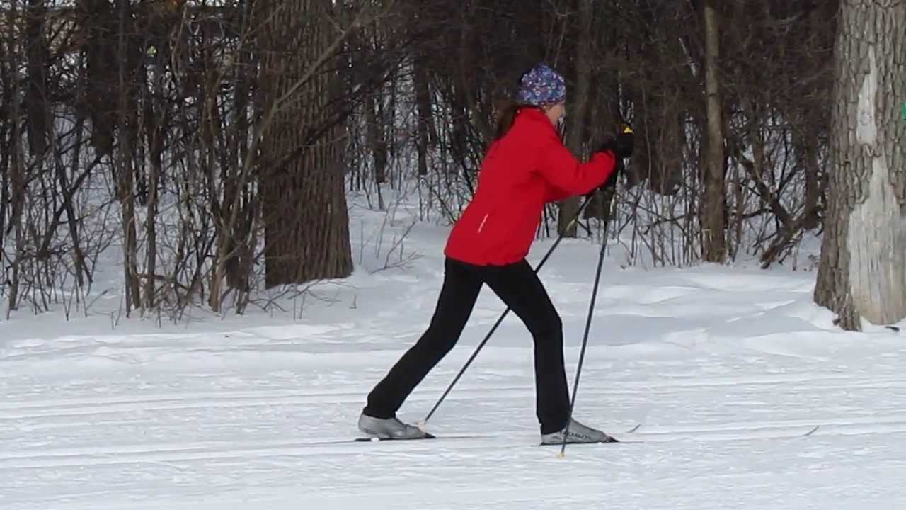 New skier - YouTube
