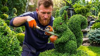 Topiary Gone WILD — Squirrel Edition