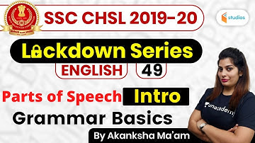 1:00 PM - SSC CHSL 2019-20 (Crash Course) | English by Akanksha Ma