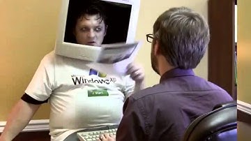 Computer Screen With Thermometer.